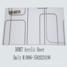 Interior Decoration - Demet Acrylic Sheet (DM-9651)